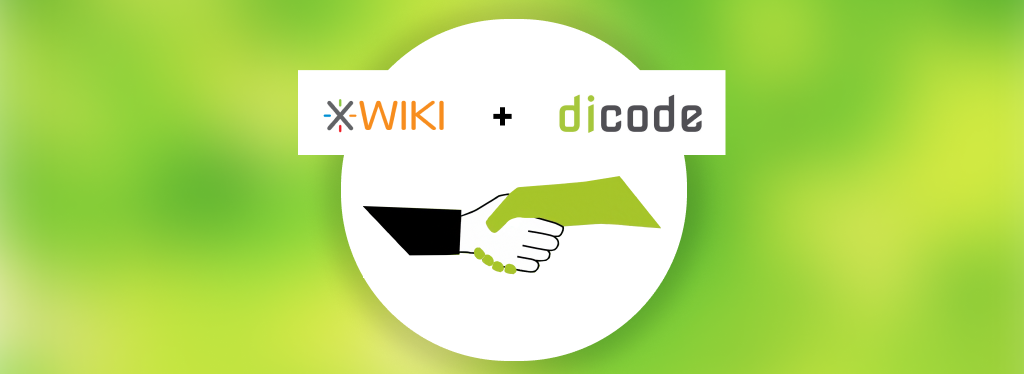 XWiki ja Dicode logot